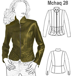 MOLDE CHAQUETA AJUSTADA MUJER 0928
