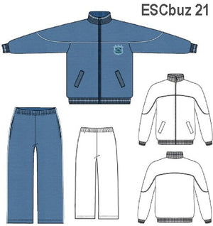 MOLDE SUDADERA / BUZO BASICO ESCOLAR 0921