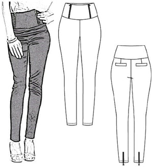 MOLDE PANTALON PITILLO MUJER 1003