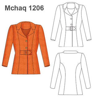 MOLDE BLAZER MUJER 1206