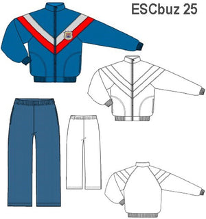 MOLDE SUDADERA / BUZO ESCOLAR 0925