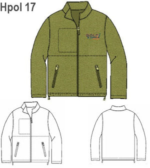 MOLDE CHAQUETA POLAR CLASICA HOMBRE 0917