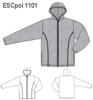 MOLDE POLERON CHAQUETA ESCOLAR 1101