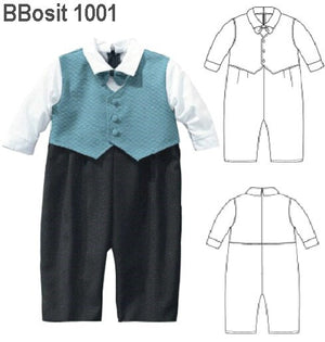 MOLDE OSITO BAUTIZO BEBE 1001