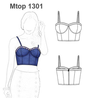 MOLDE TOP BRALET MUJER 1301