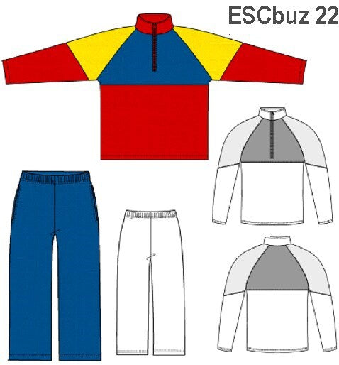 MOLDE SUDADERA / BUZO ESCOLAR 0922