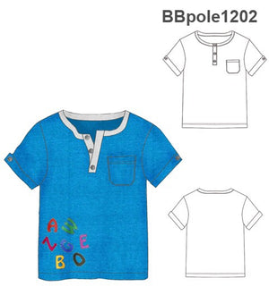 MOLDE POLERA BASICA BEBE 1202