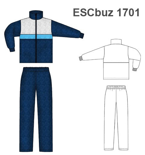 MOLDE SUDADERA / BUZO ESCOLAR 1701