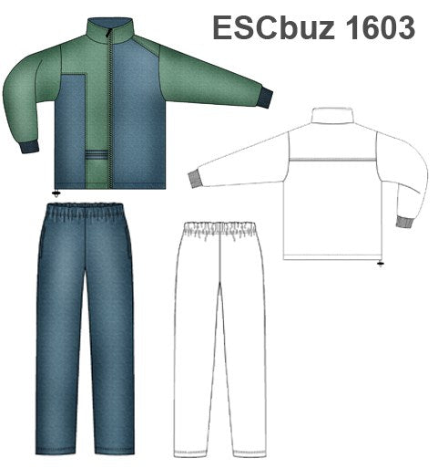 MOLDE SUDADERA / BUZO ESCOLAR 1603