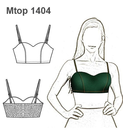 MOLDE TOP BRALET MUJER 1404