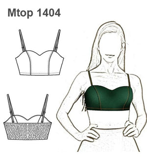 MOLDE TOP BRALET MUJER 1404