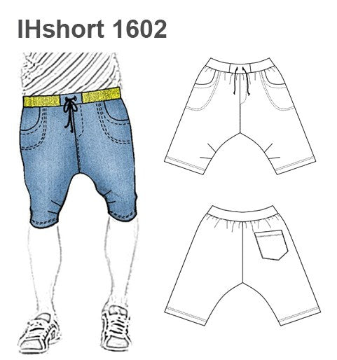 MOLDE SHORT BERMUDA NIÑO 1602