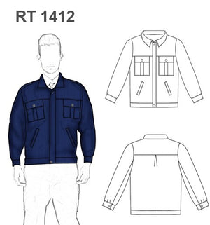 MOLDE CHAQUETA GUARDIA RT 1412