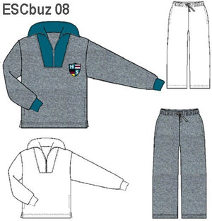 MOLDE SUDADERA / BUZO ESCOLAR 0908