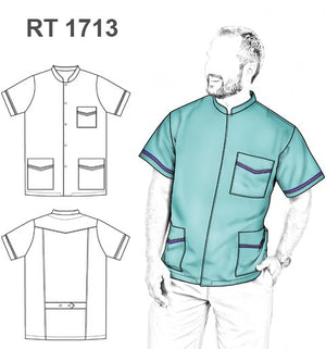 MOLDE CHAQUETA CLINICA RT  1713