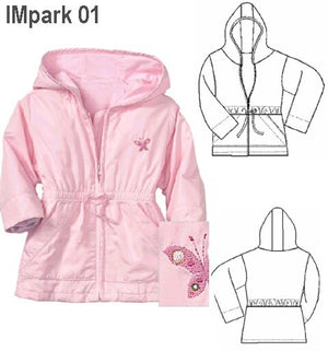 MOLDE PARKA CORTA NIÑA 0901