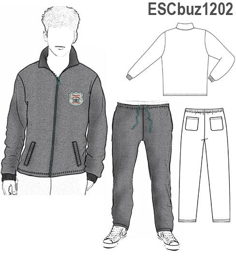 MOLDE SUDADERA / BUZO BASICO ESCOLAR 1202