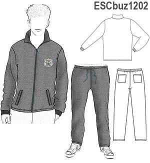 MOLDE SUDADERA / BUZO BASICO ESCOLAR 1202