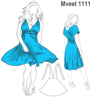 MOLDE VESTIDO VERSATIL MUJER 1111