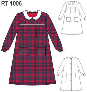 MOLDE DELANTAL PARVULARIA  RT 1006