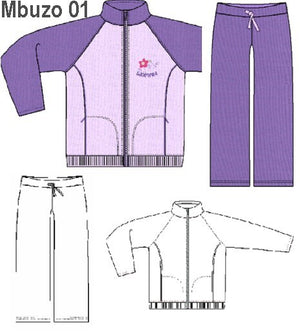 MOLDE SUDADERA / BUZO RAGLAND MUJER 0901