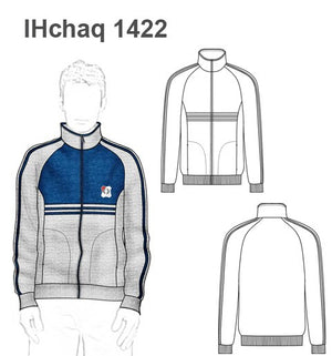 MOLDE CHAQUETA DEPORTIVA NIÑO 1422