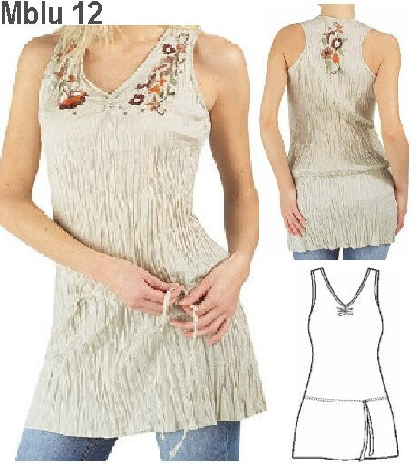 MOLDE BLUSA MUSCULOSA MUJER 0912