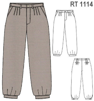 MOLDE PANTALON DE CAMPO RT 1114