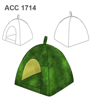 MOLDE CAMA IGLU PARA MASCOTAS  50 x 50 cms 1714