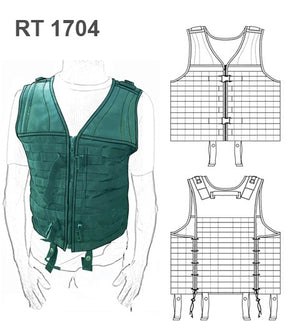 MOLDE CHALECO TACTICO RT 1704