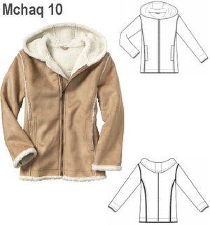 MOLDE CHAQUETA GAMULAN MUJER  0910