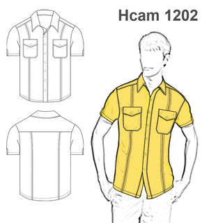 MOLDE CAMISA HOMBRE 1202