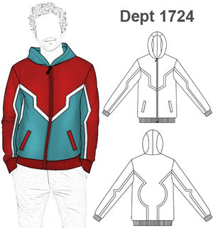 MOLDE DEPORTE SUDADERA 1724