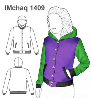 MOLDE CHAQUETA  AMERICANA NIÑA 1409
