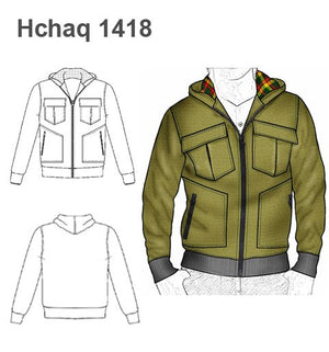 MOLDE CHAQUETA SPORT HOMBRE 1418