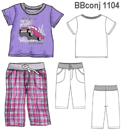 MOLDE CONJUNTO BEBE 1104