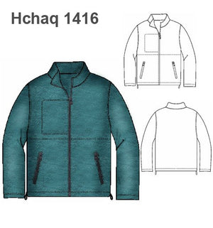 MOLDE CHAQUETA POLAR HOMBRE 1416