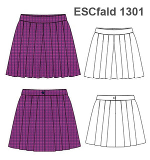 MOLDE FALDA TABLAS ESCOLAR 1301
