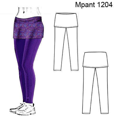 MOLDE PANTALON CALZA MUJER 1204