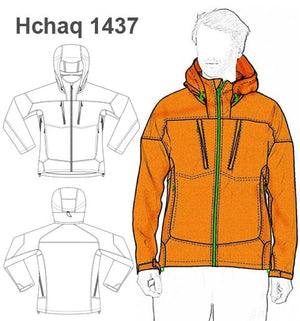 MOLDE CHAQUETA POLAR HOMBRE 1437