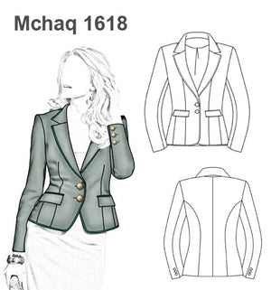 MOLDE BLAZER MUJER 1618