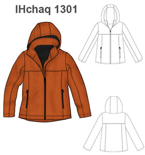 MOLDE CHAQUETA SOFT SHELL NIÑO 1301