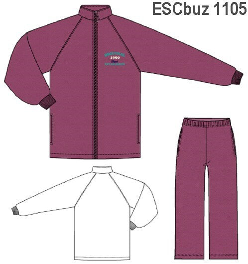 MOLDE SUDADERA / BUZO BASICO ESCOLAR 1105