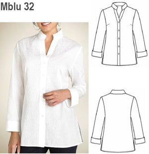 MOLDE BLUSA MAO MUJER 0932