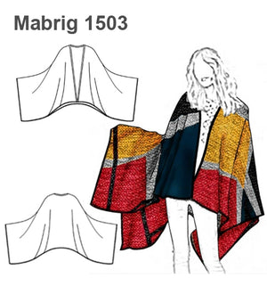 MOLDE ABRIGO CAPA MUJER 1503