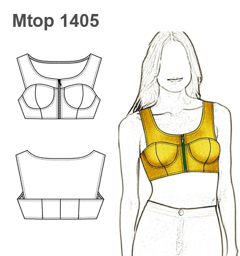 MOLDE TOP BRALET MUJER 1405