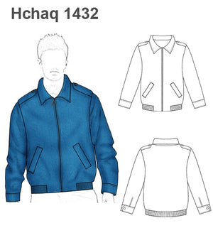 MOLDE CHAQUETA SPORT HOMBRE 1432