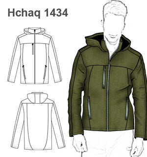 MOLDE CHAQUETA SPORT HOMBRE 1434