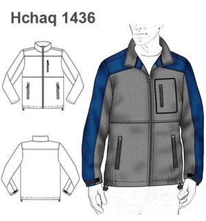 MOLDE CHAQUETA SPORT HOMBRE 1436