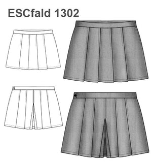 MOLDE FALDA SHORT ESCOLAR 1302